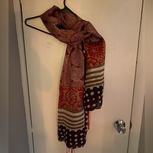 Michael stars scarf 100% Silk